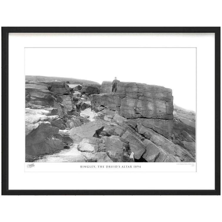 Bingley, The Druids Altar 1894 - Single Picture Frame Print