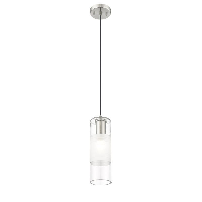 Premislao 1 - Light Cylinder Pendant, Brushed Nickel