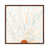 Classic Brown Wood Floater Framed