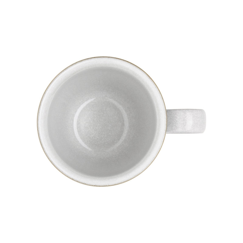 Elements Handmade Stoneware Coffee Mug, White
