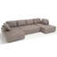Canapé modulaire réversible de 138,5 po Luxcien-798977574