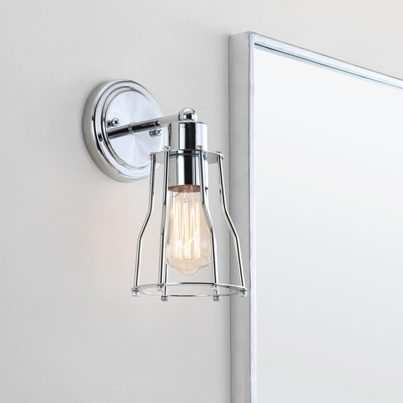 Gillam Metal Vanity Light, Chrome, 1