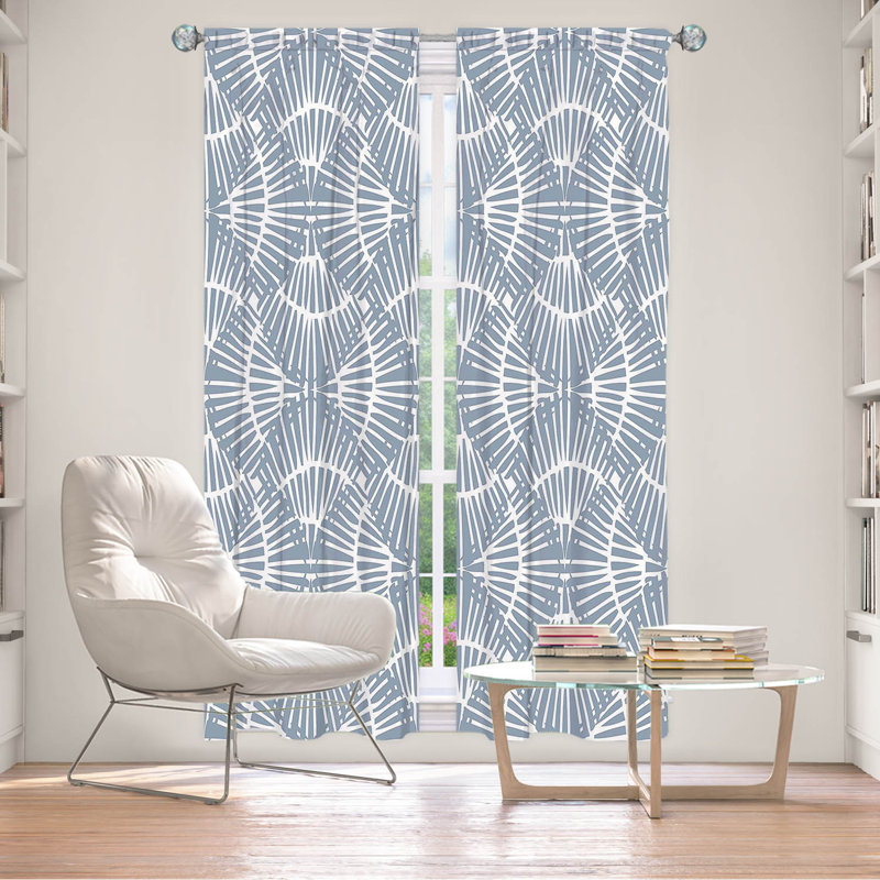 La paire de rideaux obscurcissant en polyester Forelli filtre la plupart des rideaux de lumière, L 20 po x L 61 po