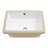 Mocoloo 18"L x 12"W Ceramic Rectangular Undermount Bathroom Sink with Overflow-131203617