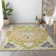 Premium Machine Washable Barayon AMF93 Yellow Rug