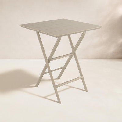Square Outdoor Dining Table , 23.6 " W 23.6 " D