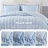 Liv Charming Ruffle Bow Reversible Quilt Set-124242115-124242116