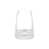 Clear Glass with White Pump selected