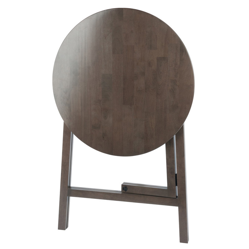 Table ronde haute Torence, gris huître