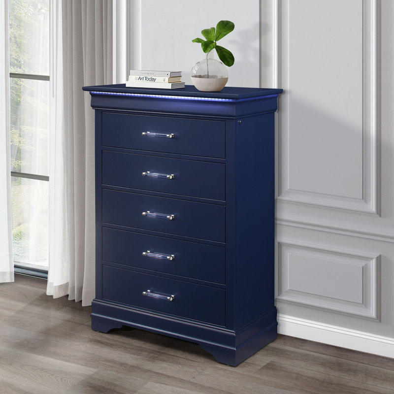 Blue Chest With Led