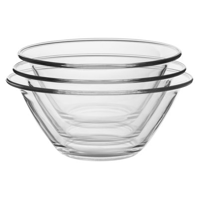 Mr Chef Glass Nesting Bowls