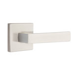 Dumont Flat Privacy (Bed & Bath) Door Lever with Square Rosette