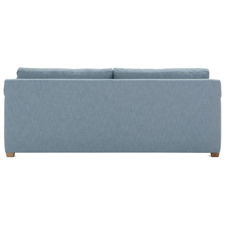Canapé-lit Eckmann, Bleu fédéral (12355-52), H 36 po x l 40 po x P 90 po