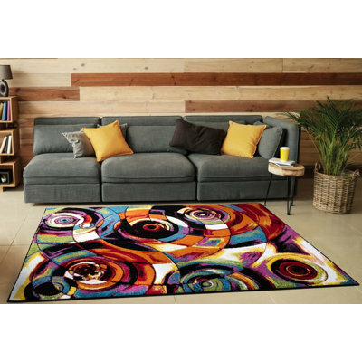 Geometric Hand Woven Area Rug