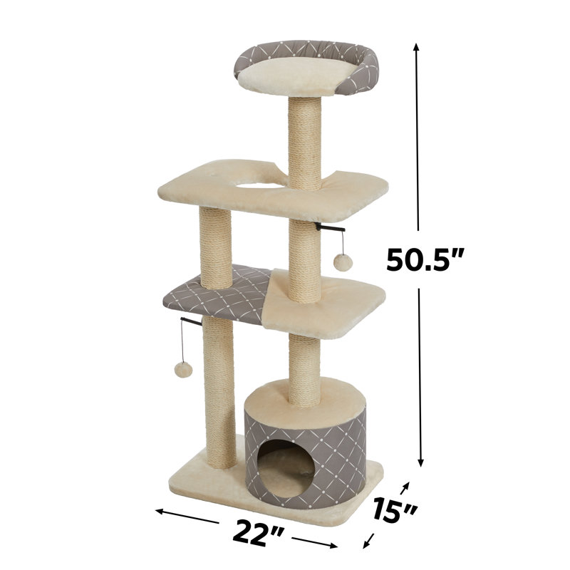 Arbre à chat à 5 niveaux Feline Nuvo