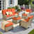 Rayure orange est en rupture de stock