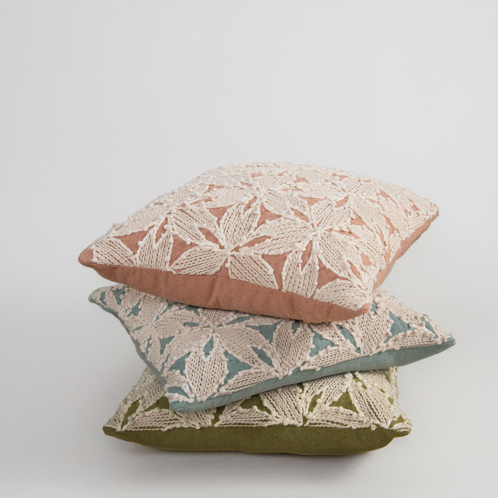 Recycled Cotton Canvas Throw Pillow, Polyester, Gold/Natural