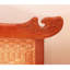 Chaise longue simple en rotin pour l'intérieur-1707682124