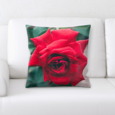 Focus Microsuede Reversible Throw Pillow
