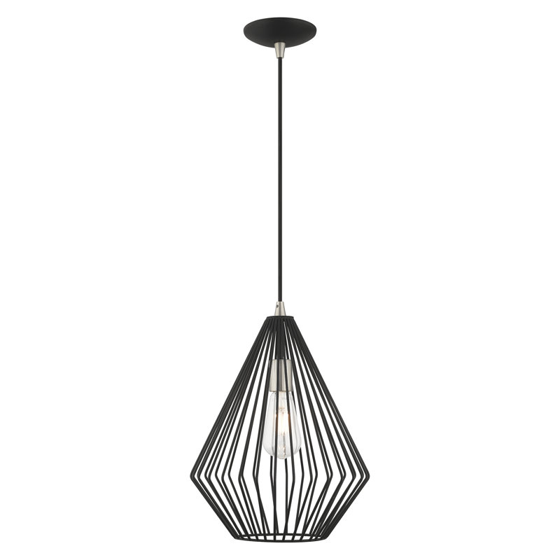 Garfield 1 - Light Unique/Statement Pendant, Black