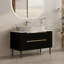 Meuble-lavabo 36 po, lavabo intégré en céramique-90368162
