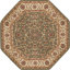 Tapis oriental vert Clarence-20963822
