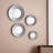 Brankovice Metal Flat Wall Mirror