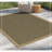 Jute/Black Indoor/Outdoor Area Rug-899998883