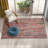 Lovetto Bohemian Handmade Braided Red Rug-1539690184