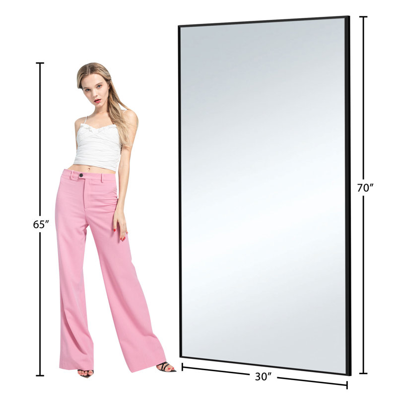 Metal Rectangle Mirror, 70" x 30"