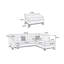 Canapé modulaire 3 pièces Noboru-577688811