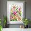 Jardin de fleurs - Peinture sur toile encadrée-151094921-151094935