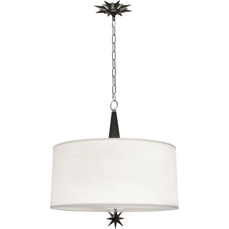 Cosmos 3 - Light Pendant, Deep Patina Bronze/Antique Silver