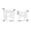 Kids Scandi Study Desk and Chair Set