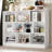Presly 3  Tier Cube Bookcase Modern Bookshelf with 10 Cubes-646782012-632208647