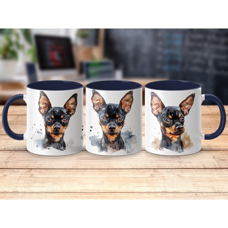 Mug, 3, Navy