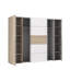 Debarr 4 Door Manufactured Wood Wardrobe-59390037-114011905