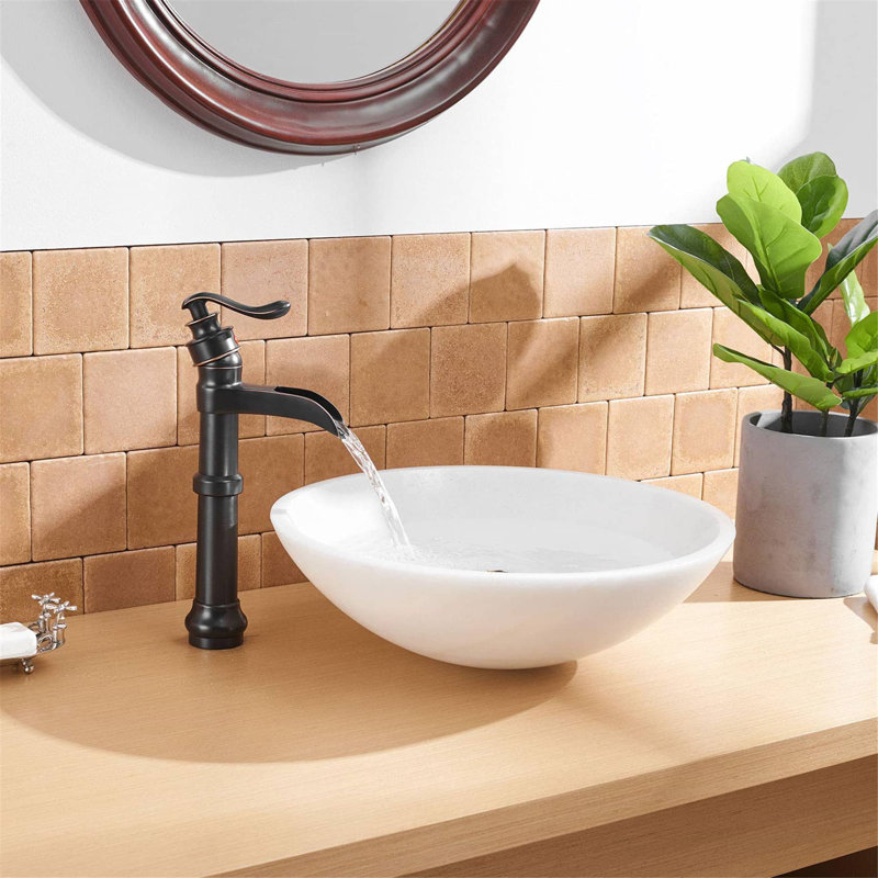 Vessel Sink Faucet Single-handle Bathroom Faucet, Black