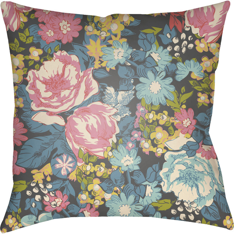 Lolita Mia Indoor/Outdoor Throw Pillow, 16" H x 16" W x 3" D
