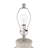 24" Single Ceramic Table Lamp Set