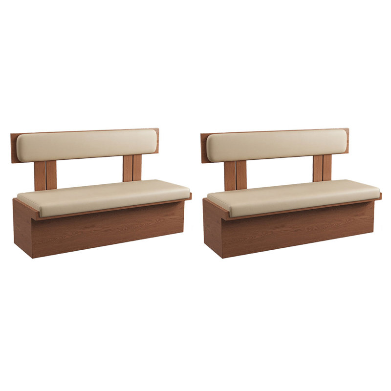 Banc de restaurant en similicuir Cake Shop Bakery Bench