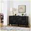 Buffet Farmhouse avec rangement et tablettes réglables-1236690293