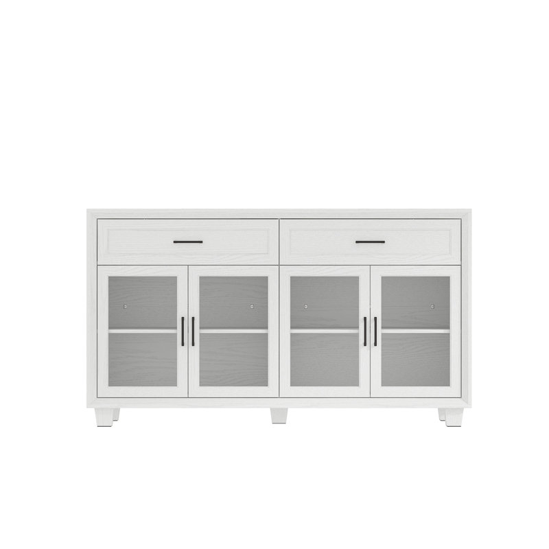 Buffet de rangement 63 "l 63", Blanc