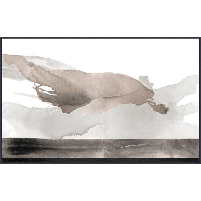 "Morning Veil" par Thom Filicia - peinture sur toile à cadre flottant