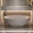 Freestanding Bathtub Resin Stone Soaking Bathtub Solid Surface Modern Tubs With Overflow And Pop-Up Drain-121168346