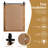 Idora Wood Rectangle Wall Mirror