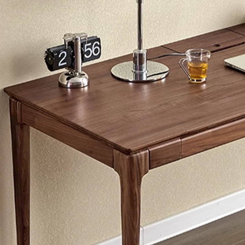 Bureau de style rétro, H 29,52 po x l 70,86 po x P 23,62 po
