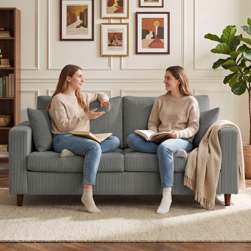 Loveseat, Grey