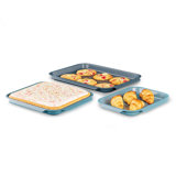 Joseph Joseph Nest Bake 3-piece Non-stick Baking Tray Set With Easy Pull Handles