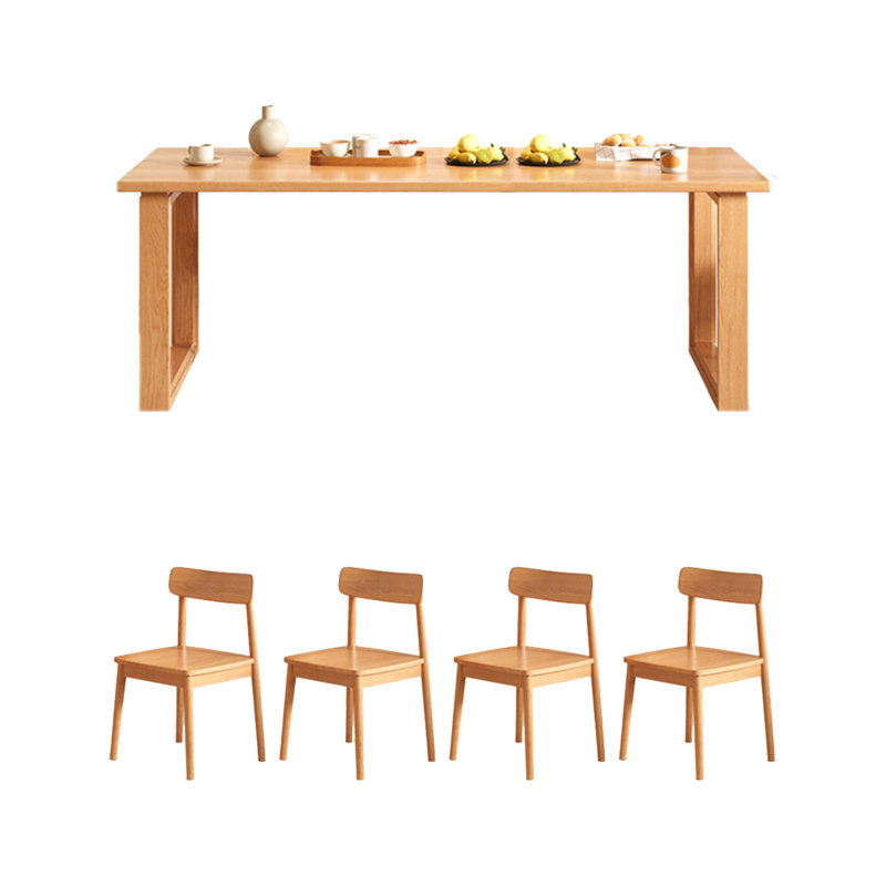 Ensemble de salle à manger rectangulaire, H 29,53 po x L 62,99 po x l 31,5 po